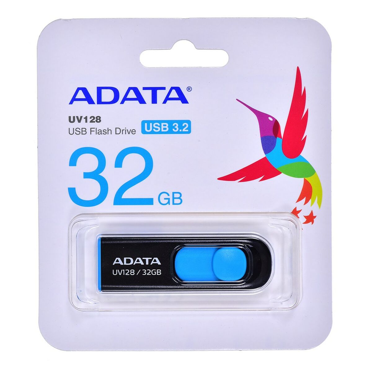 Memoria USB Adata DashDrive UV128 32GB Azzurro Nero 32 GB 3 S9121899_1