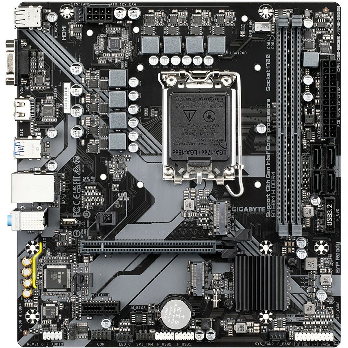 Scheda Madre Gigabyte 9MB76MH4-00-10 INTEL B760 EXPRESS LGA 1700 3 S9903456_1