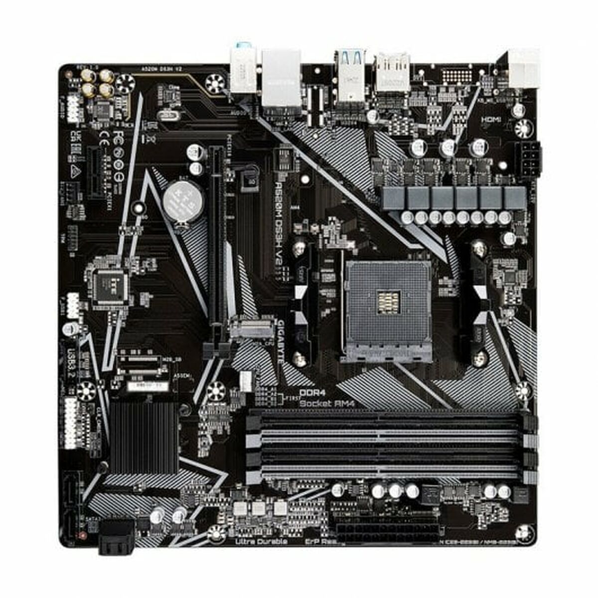 Scheda Madre Gigabyte A520M DS3H V2 AMD AM4 3 S9145626_1