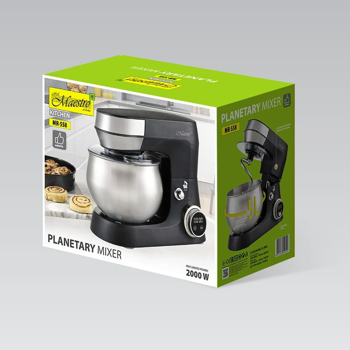 Robot da Cucina Feel Maestro MR-558 Nero Argentato 5 L 5 S91105931_3