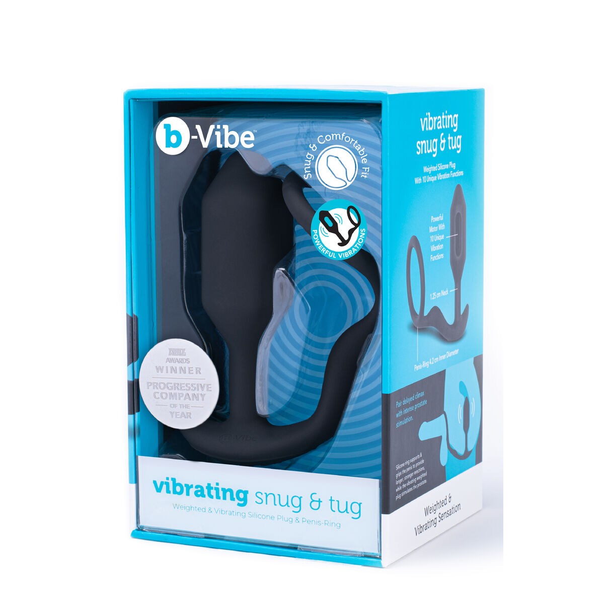 Plug Anale B-Vibe Vibrating Snug & Tug M 2 S9402945_0