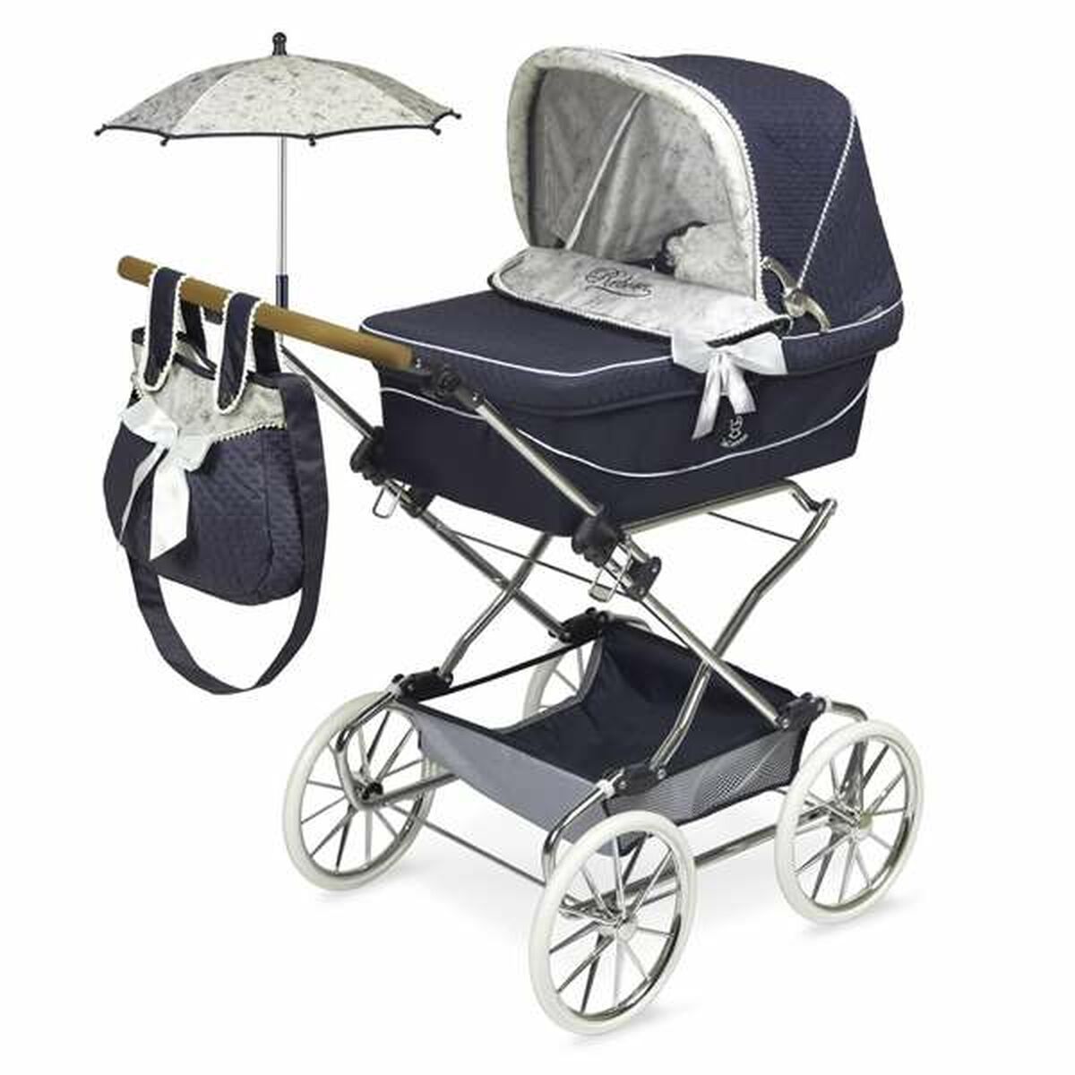 Carrozzina per Bambole Decuevas Vintage 40 x 90 x 90 cm 2 S2432611_0