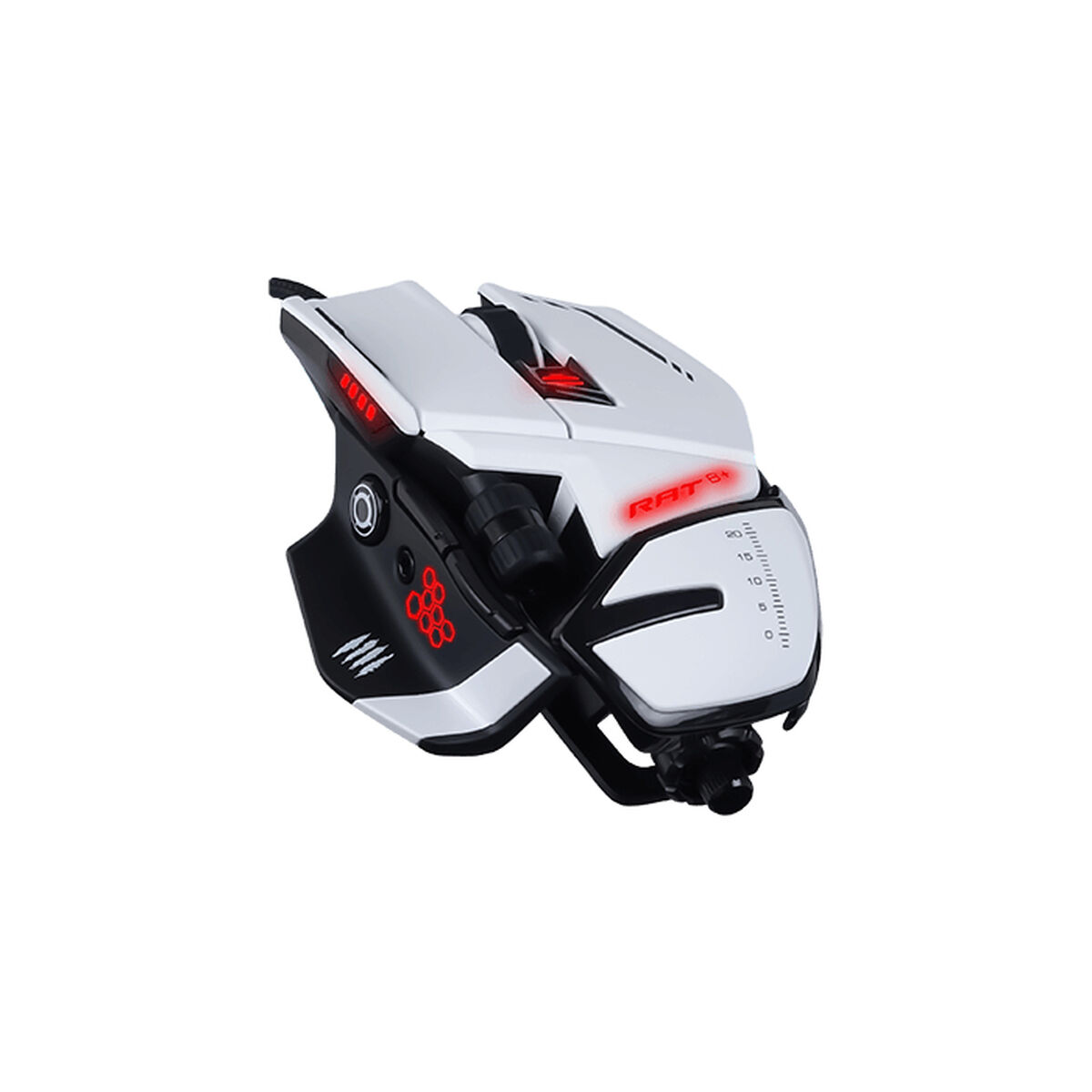 Mouse Mad Catz MR04DCINWH000-0 Bianco Multicolore Monocromatica 12000 dpi 3 S9171239_1