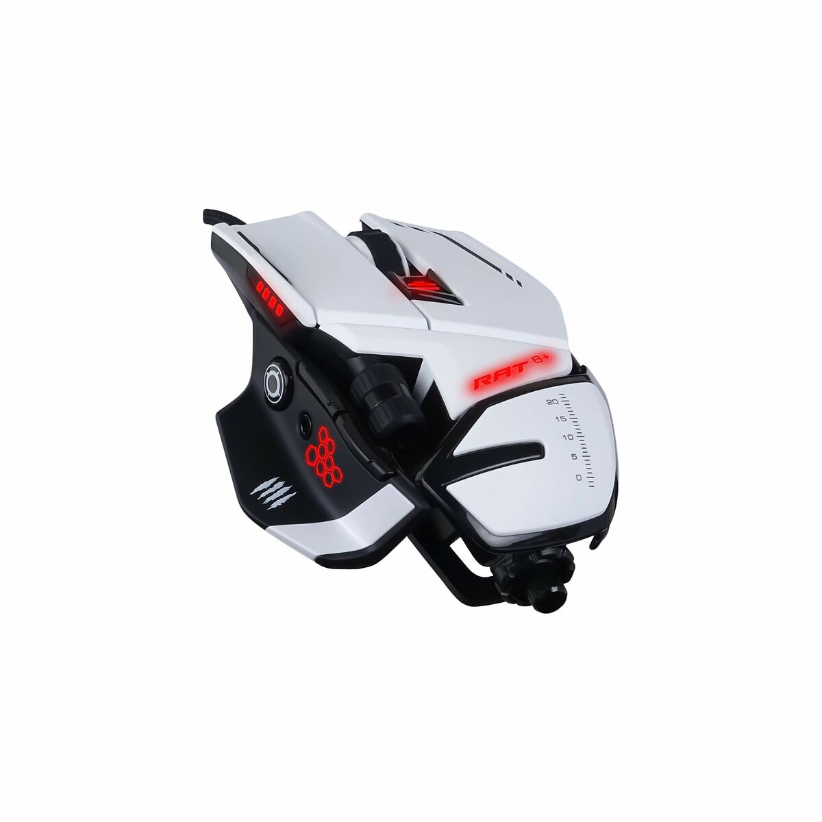 Mouse Mad Catz MR04DCINWH000-0 Bianco Multicolore Monocromatica 12000 dpi 6 S9171239_4