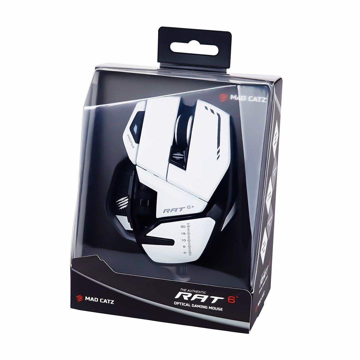 Mouse Mad Catz MR04DCINWH000-0 Bianco Multicolore Monocromatica 12000 dpi 9 S9171239_7