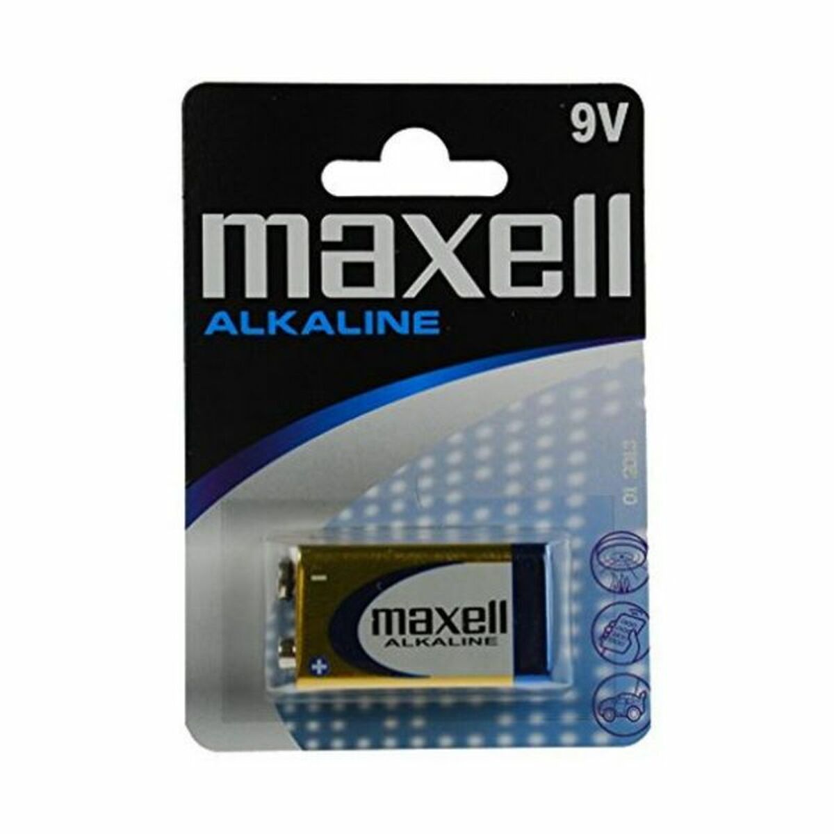 Batteria Alcalina Maxell 6LR61-MN1604 LR61 9V 1,5 V (1 Unità) 2 S9133662_0