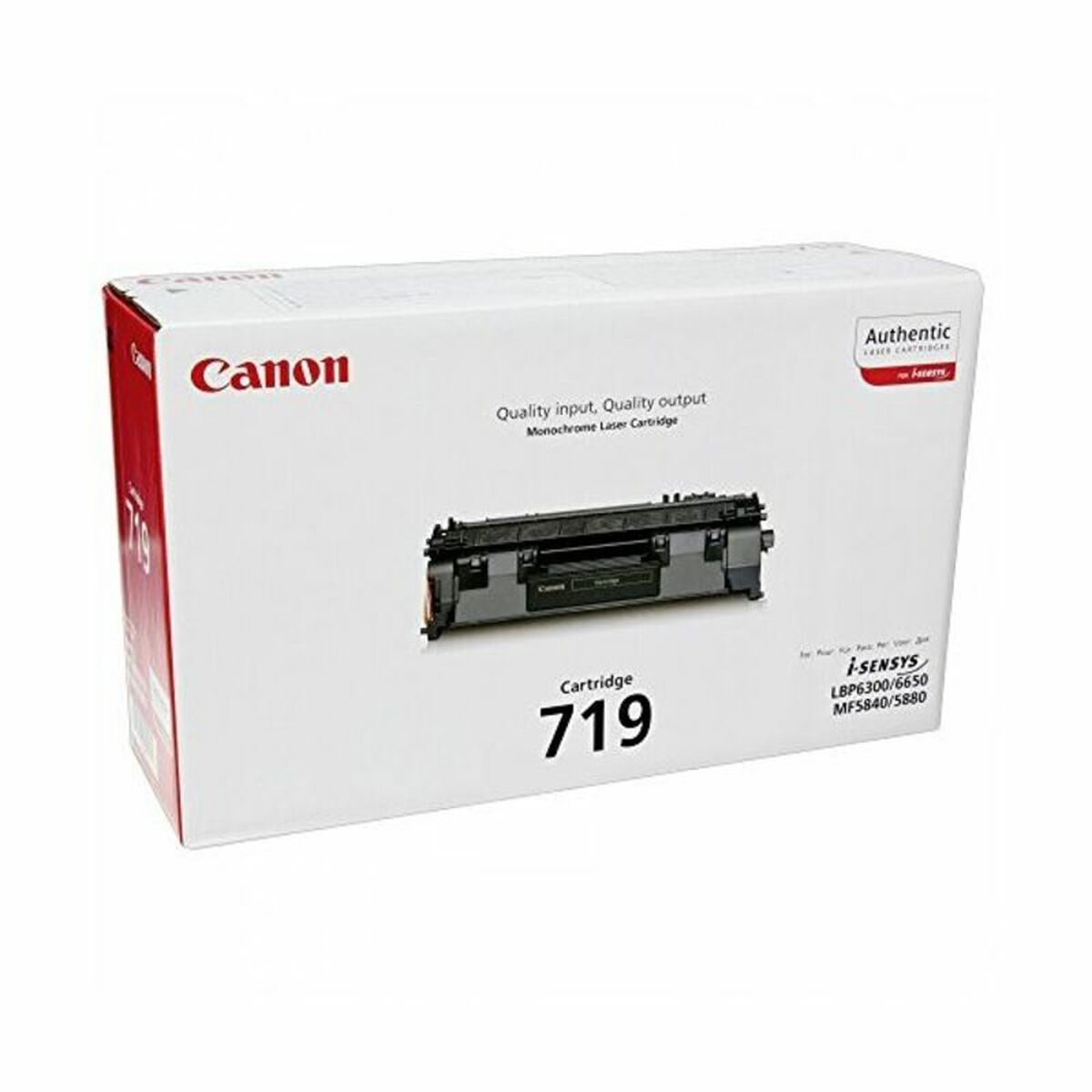 Toner Originale Canon CRG719 Nero 5 S8402872_3