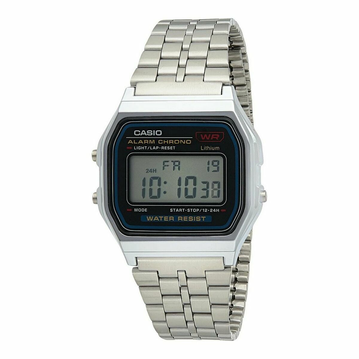 Orologio Unisex Casio A-159WA-N1 Grigio (Ø 33 mm) 2 S7268252_0