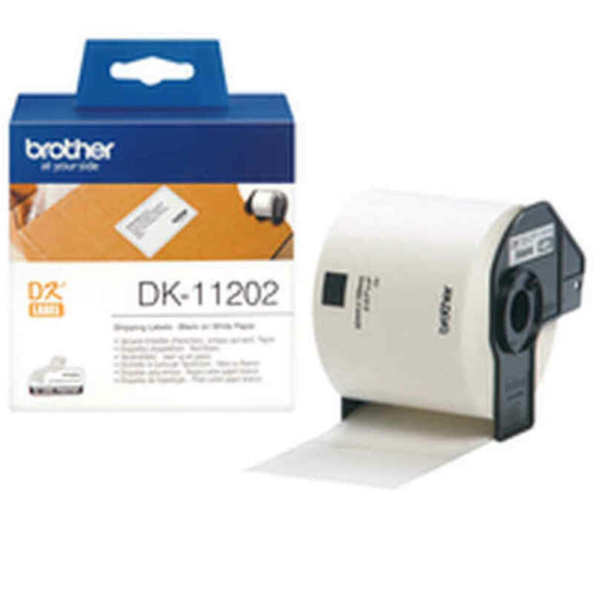 Etichette per Stampante Brother DK-11201 Nero/Bianco 3 M0502901_1