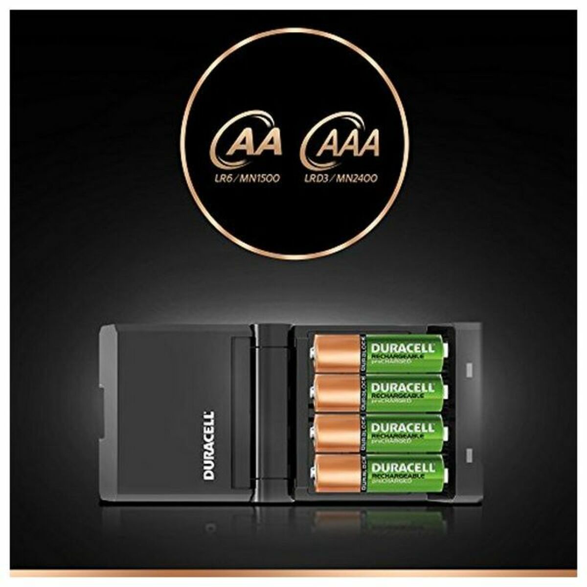 Caricabatterie + Batterie Ricaricabili DURACELL CEF27 2 x AA + 2 x AAA 1700 mAh 750 mAh (1 Unità) 5 S6503024_3