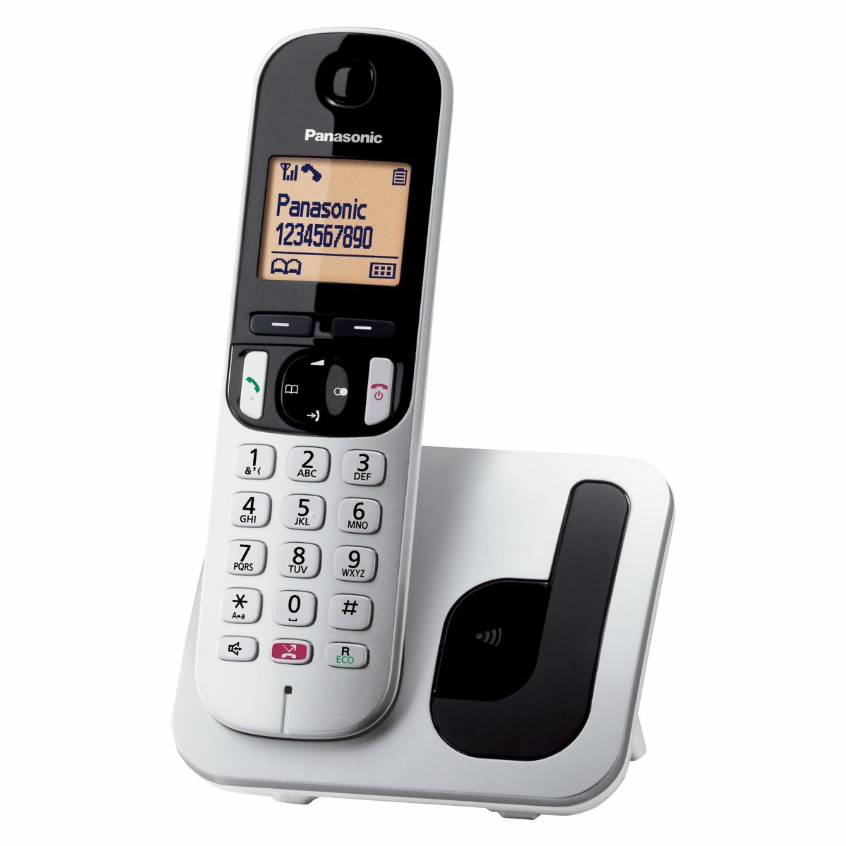 Telefono Senza Fili Panasonic KX-TGC250SPS Grigio Argento 2 S9905754_0