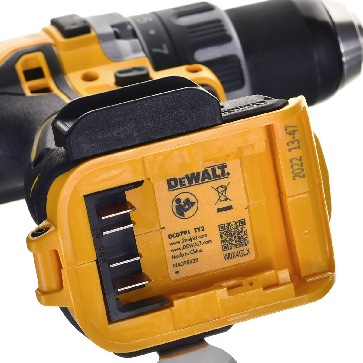 Trapano a Percussione Dewalt DCD791P2-QW 18 V 70 Nm 27 nm 14 S9188282_12