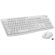 Tastiera e Mouse Logitech MK295 Silent Wireless Combo Bianco Qwerty US 1 S9123435_0