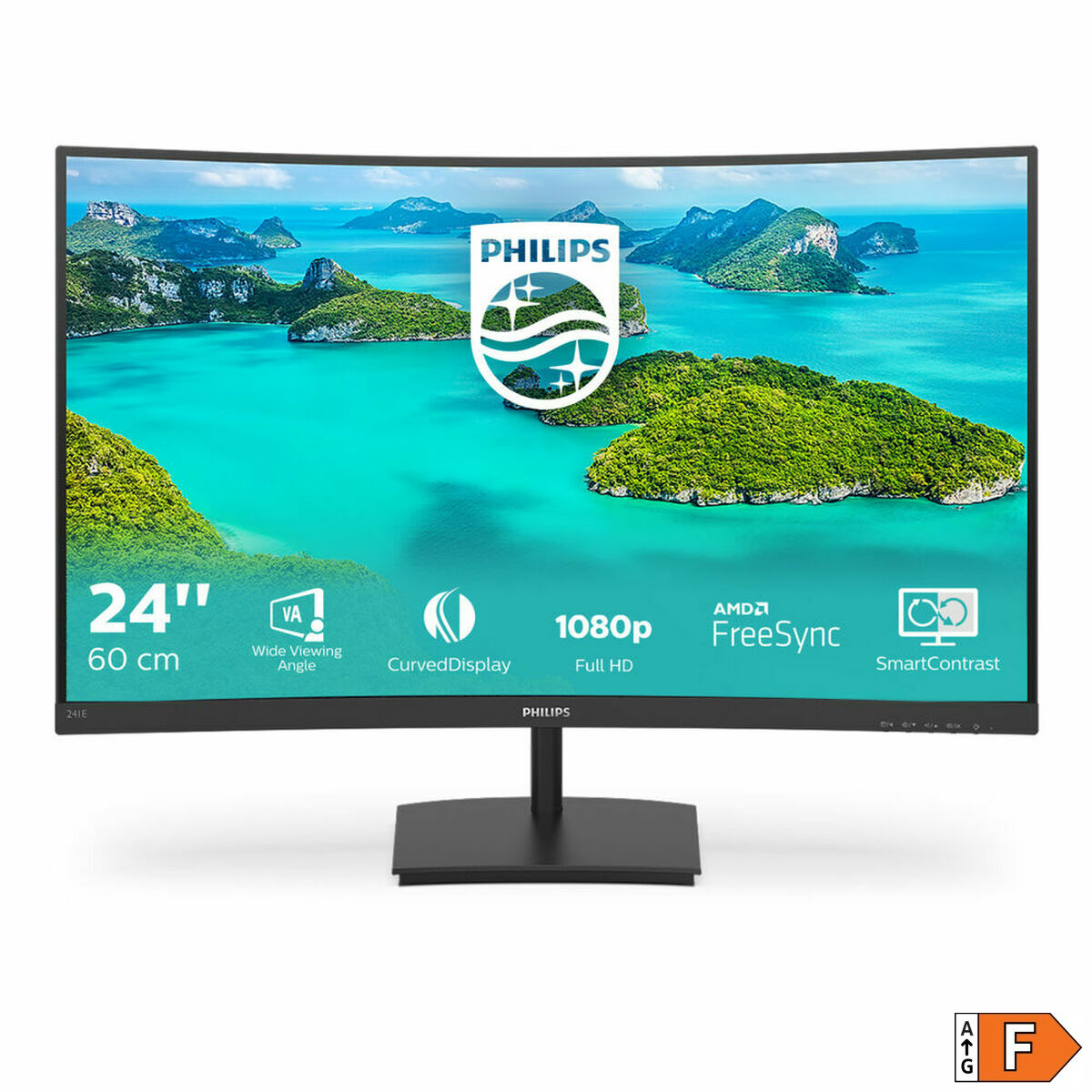 Monitor Philips 241E1SCA/00 FHD LCD Full HD 23,6" 75 Hz 3 S9119842_1