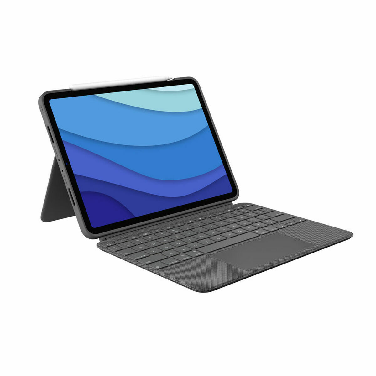 Custodia per iPad + Tastiera Logitech 920-010145 Grigio Qwerty in Spagnolo QWERTY 2 S77213655_0