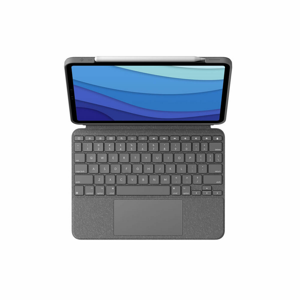 Custodia per iPad + Tastiera Logitech 920-010145 Grigio Qwerty in Spagnolo QWERTY 4 S77213655_2