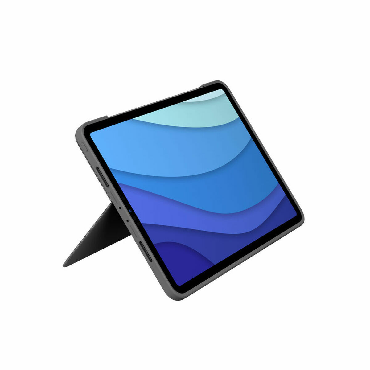 Custodia per iPad + Tastiera Logitech 920-010145 Grigio Qwerty in Spagnolo QWERTY 3 S77213655_1
