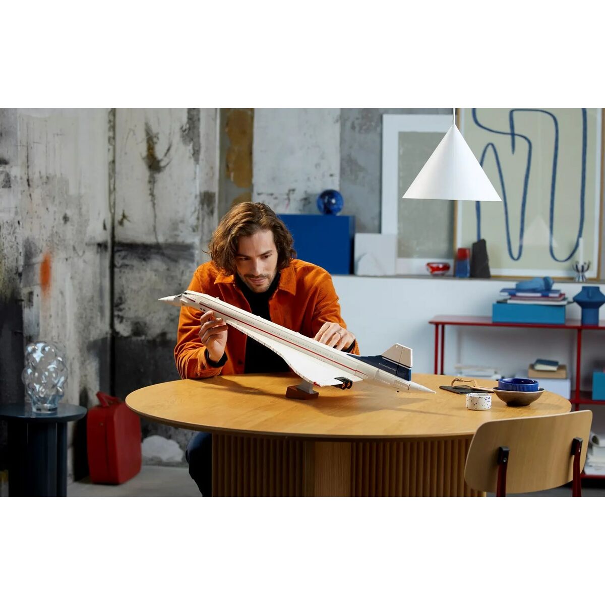 Set di Costruzioni Lego 10318 Concorde Bianco 2083 Pezzi 10 S9159810_8