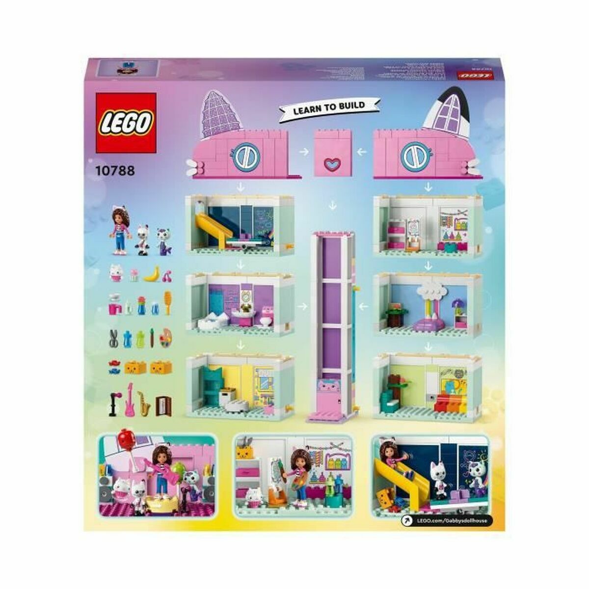 Set di Costruzioni Lego Gabby's Dollhouse Multicolore 7 S9137002_5