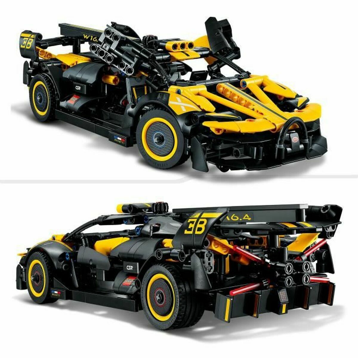 Set di Costruzioni Technic Lego Bolido Bugatti 905 Pezzi 4 S9117299_2
