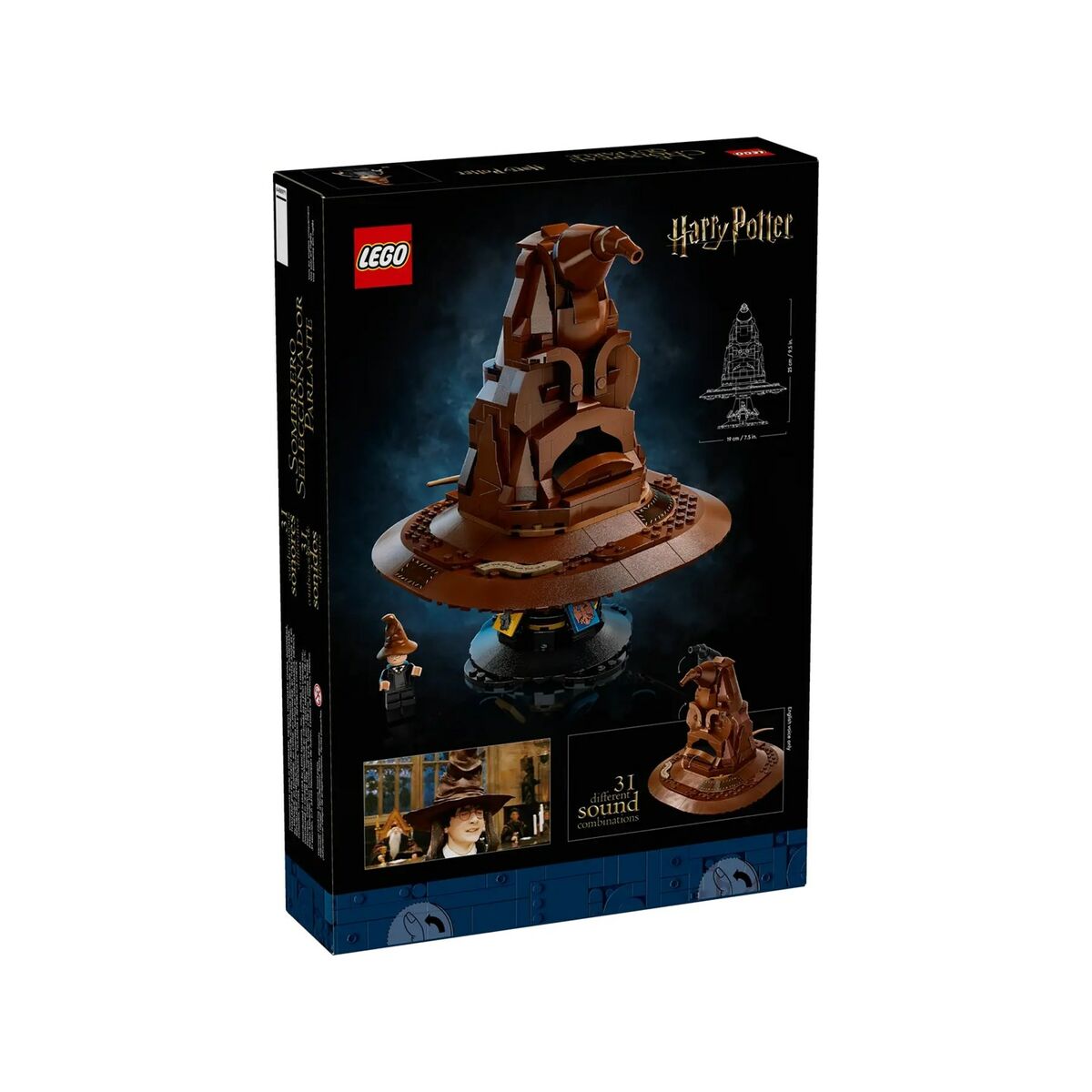 Set di Costruzioni Lego Harry Potter 76429 Talking Sorting Hat Multicolore 561 Pezzi 3 S91110414_1