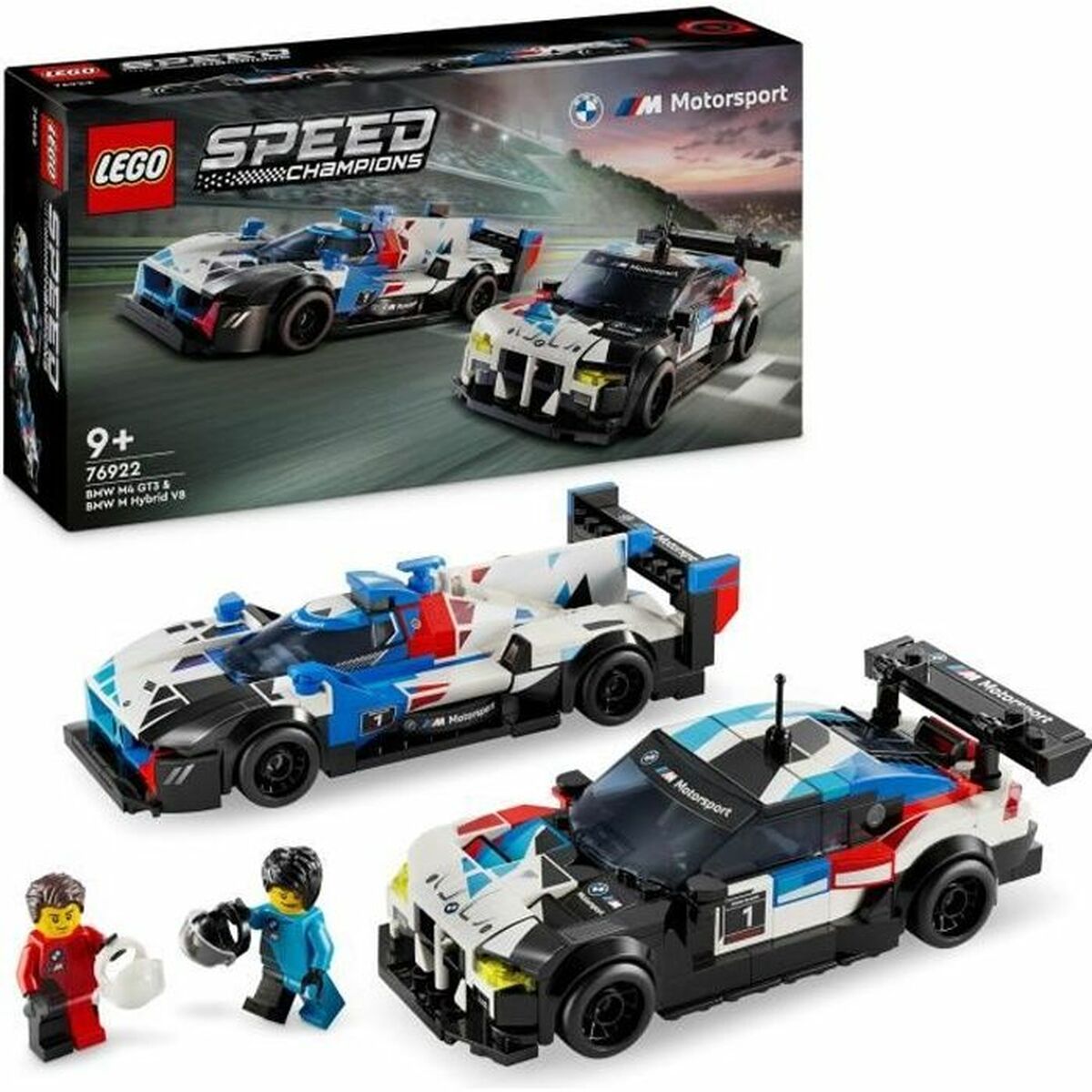 Set di Costruzioni Lego BMW M4 GT3 & BMW M Hybrid V8 Multicolore 2 S9195385_0