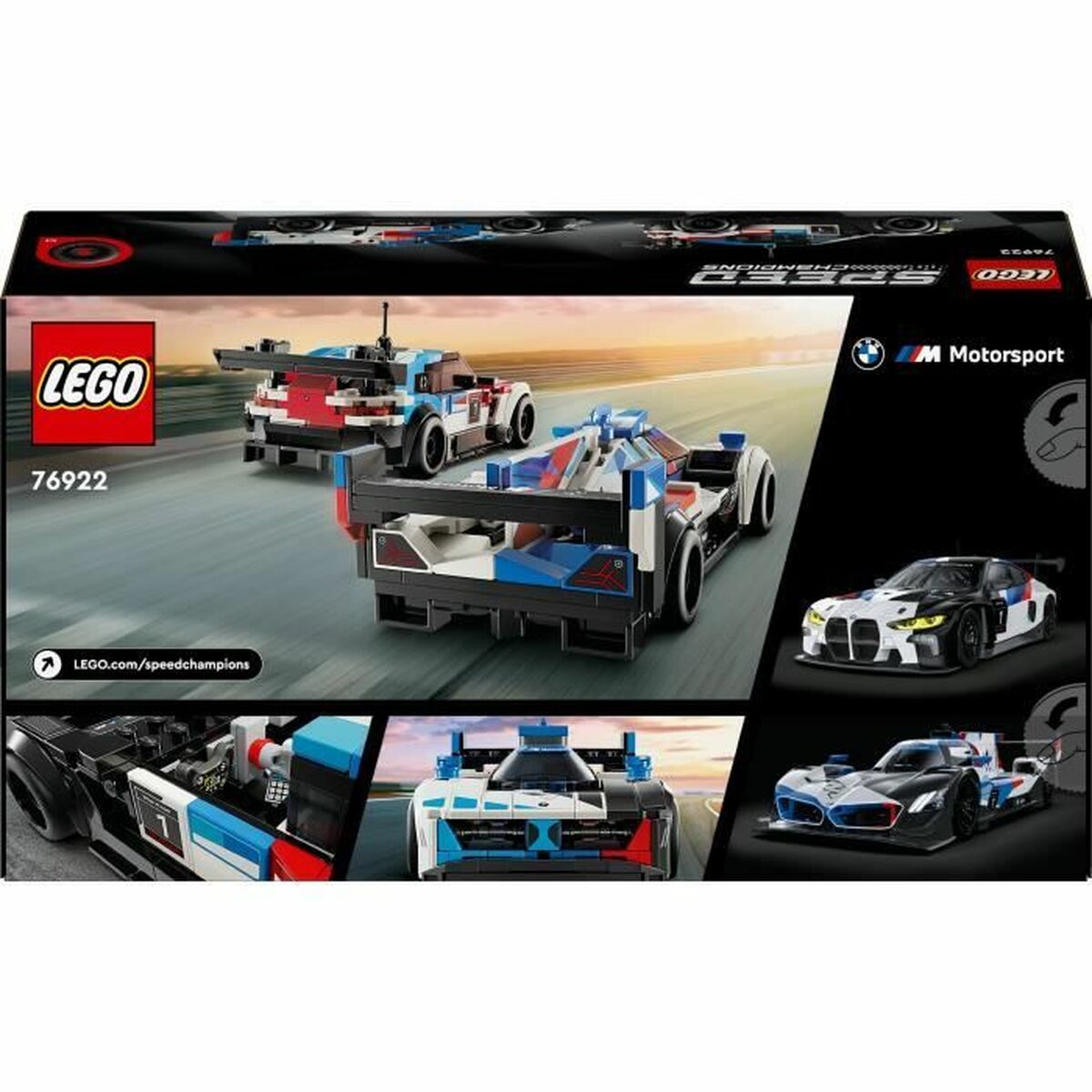 Set di Costruzioni Lego BMW M4 GT3 & BMW M Hybrid V8 Multicolore 7 S9195385_5