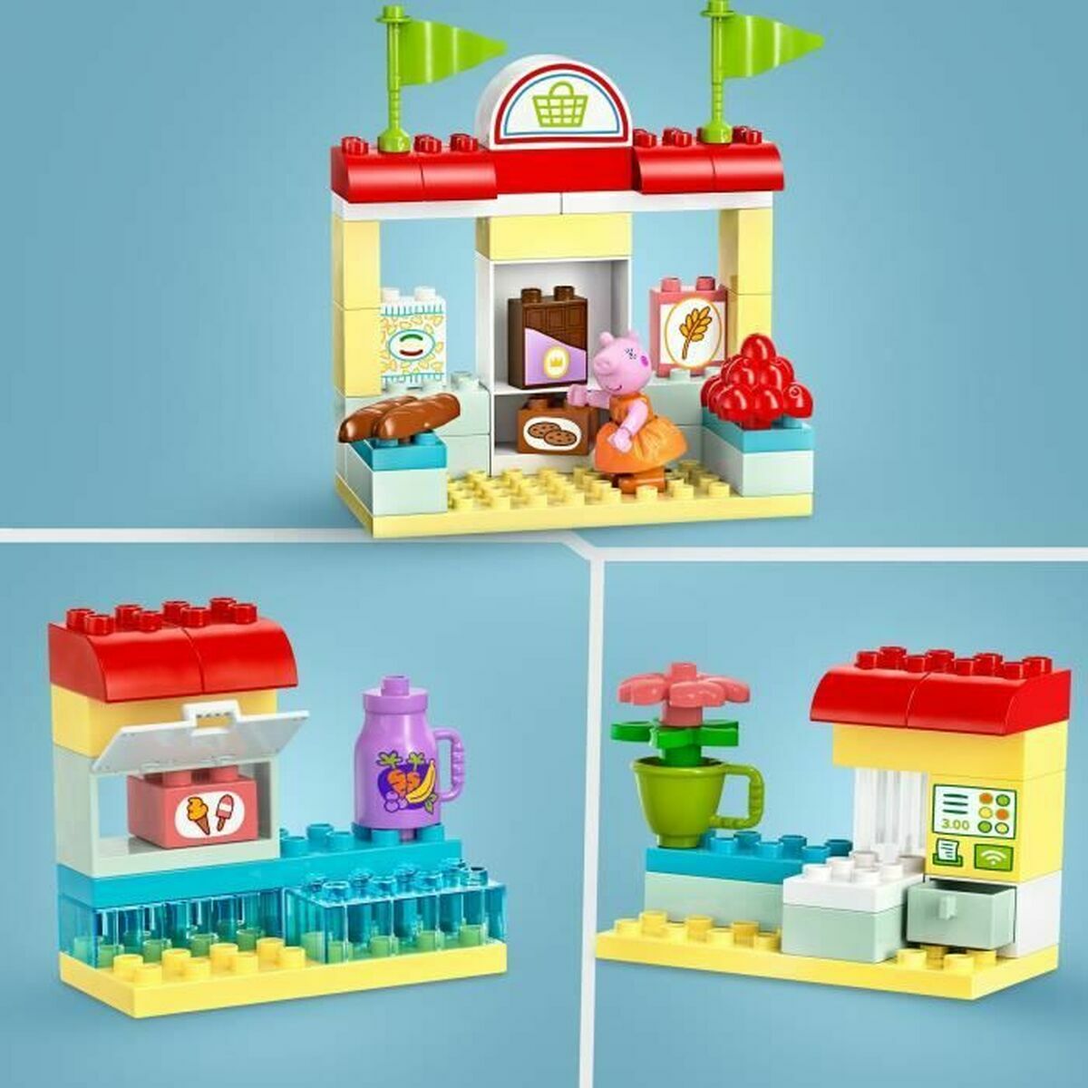 Set di Costruzioni Lego 10434 Peppa Pig 70 piezas 4 S91111162_2