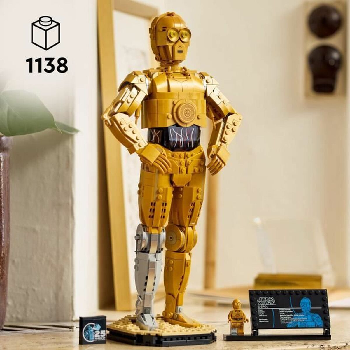 Set di Costruzioni Lego Star Wars 75398 C-3PO 1138 Pezzi 3 S91104159_1