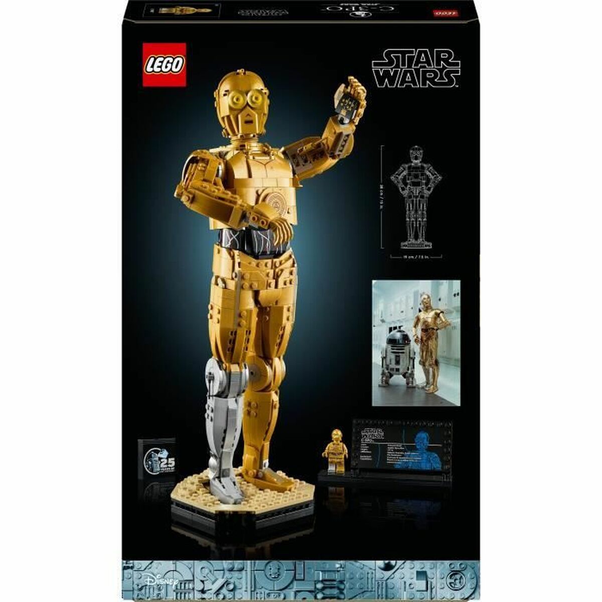 Set di Costruzioni Lego Star Wars 75398 C-3PO 1138 Pezzi 7 S91104159_5