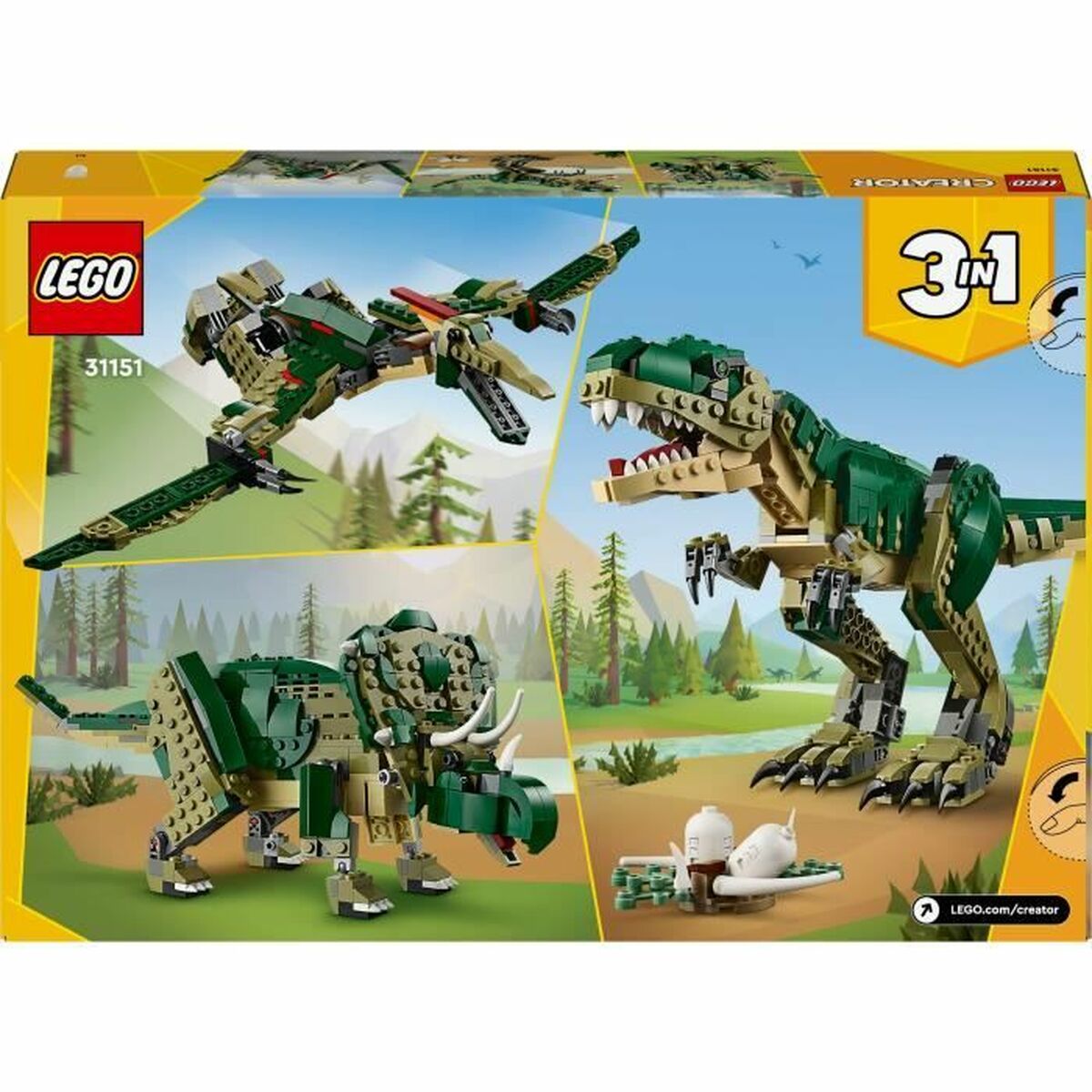Set di Costruzioni Lego 31151 T. Rex Multicolore 7 S9196231_5