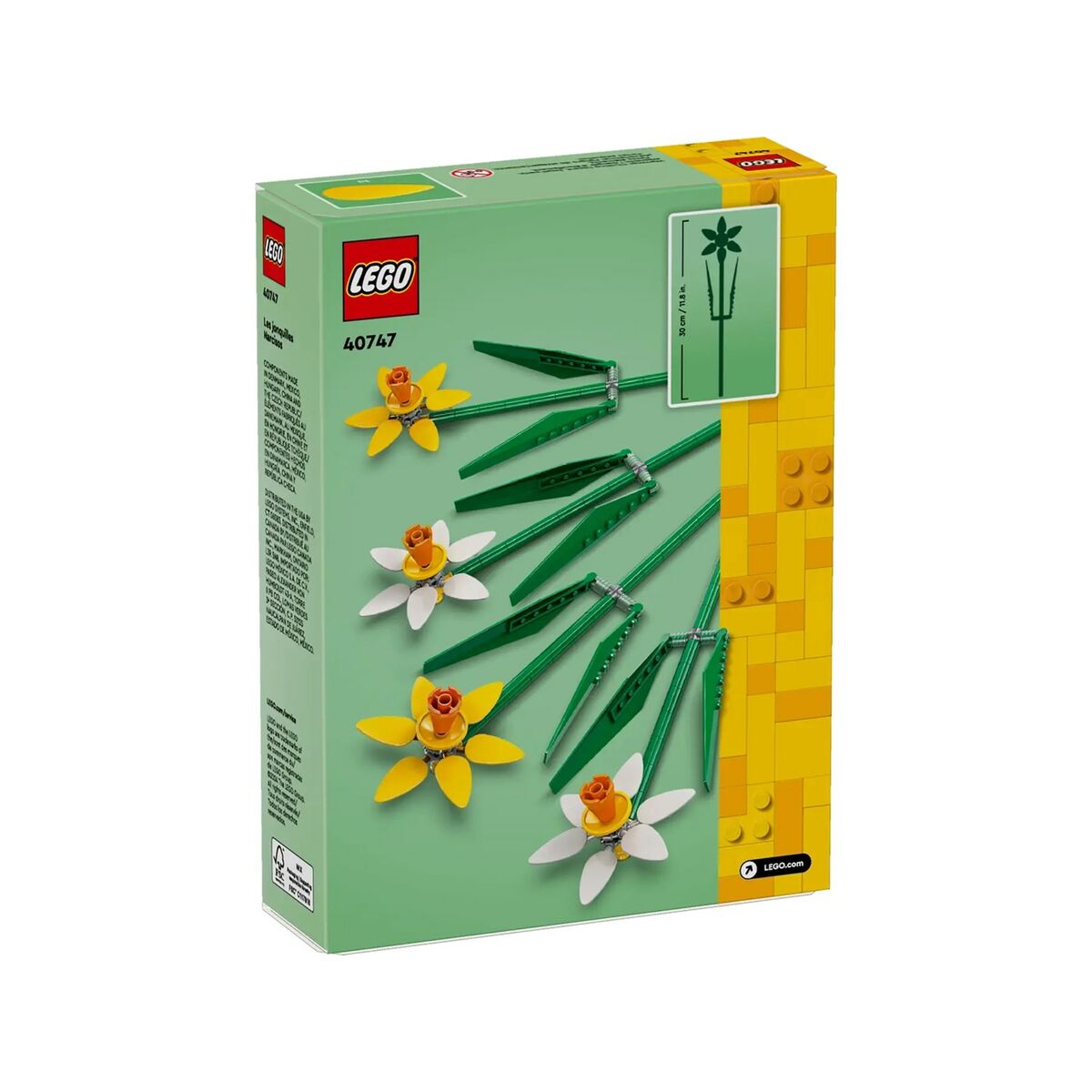 Set di Costruzioni Lego Botanical Collection 40747 Daffodils Multicolore 216 Pezzi 3 S9148588_1