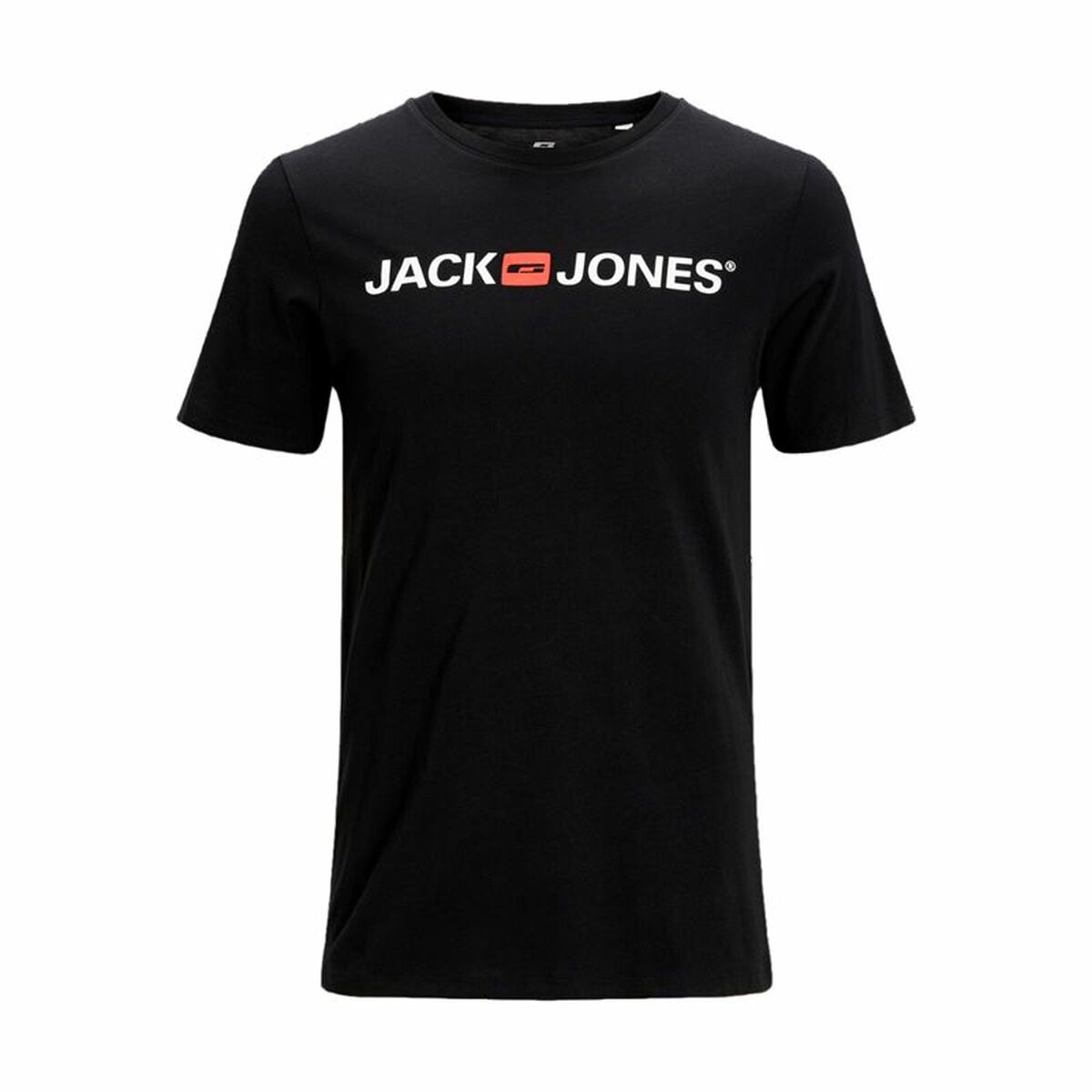 Maglia a Maniche Corte Uomo JJECORP LOGO TEE SS Jack & Jones 12137126 Nero (M) (1 Unità) 2 S64141667_0