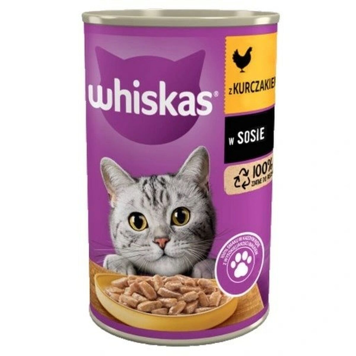 Cibo per gatti Whiskas In sauce Pollo 400 g 2 S9111836_0