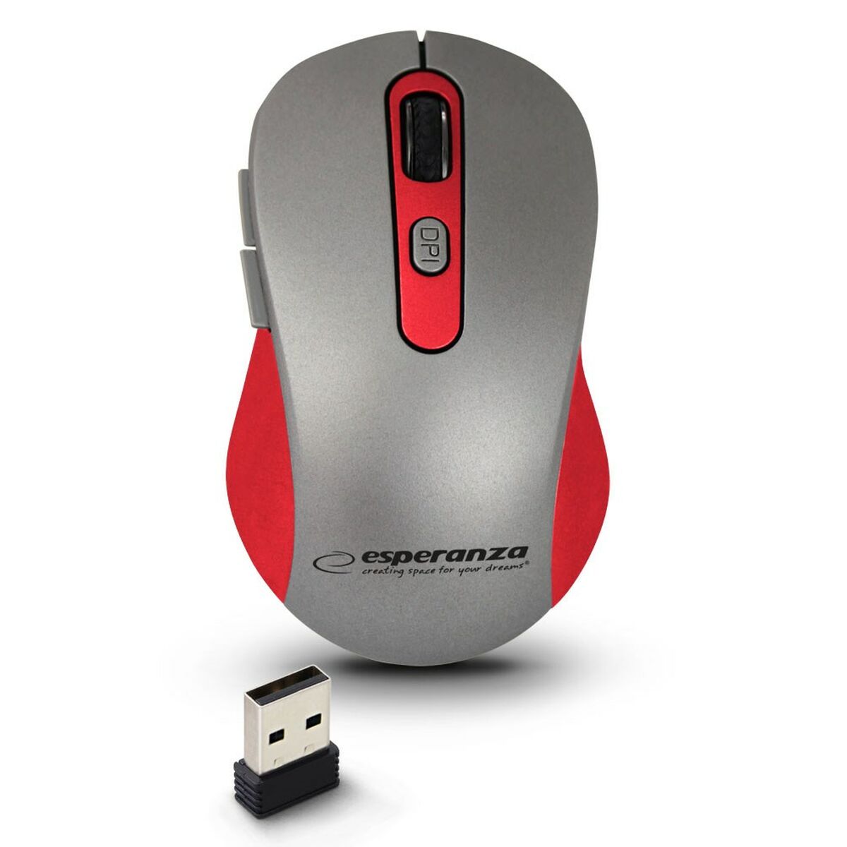 Mouse Esperanza EM131R Grigio 3 S9142890_1