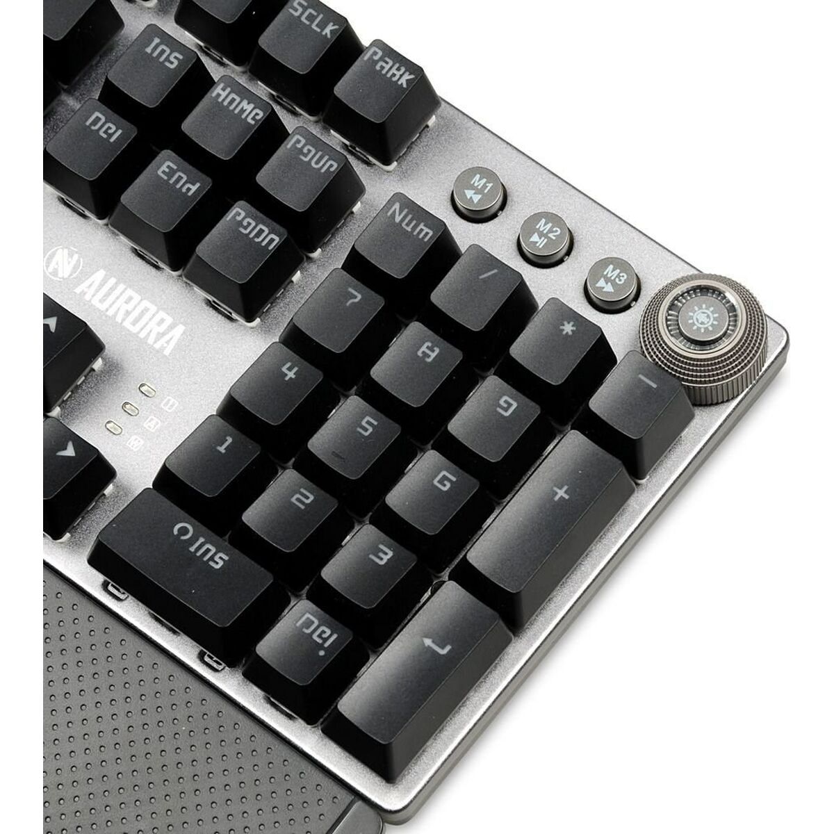 Tastiera Ibox AURORA K-3 Nero/Argentato Argentato QWERTY 10 S9123370_8