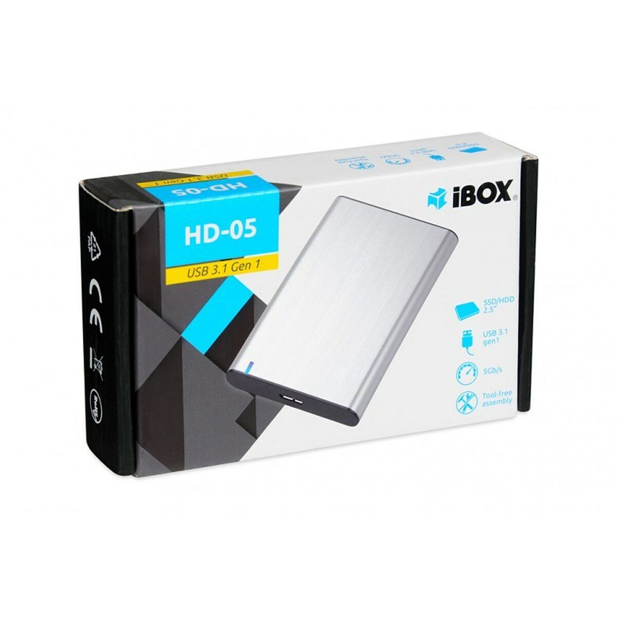 Scatola Esterna Ibox IEUHDD5G Grigio 2,5" 9 S9135882_7