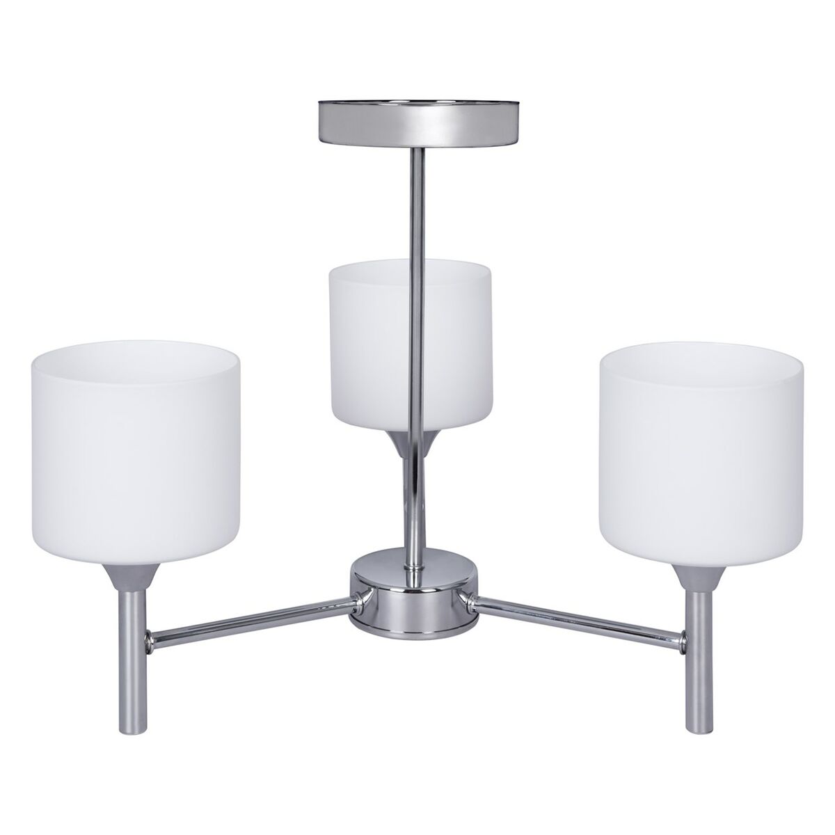 Lampadario Activejet AJE-MIRA 3P Bianco Argentato Metallo 40 W 2 S9121636_0