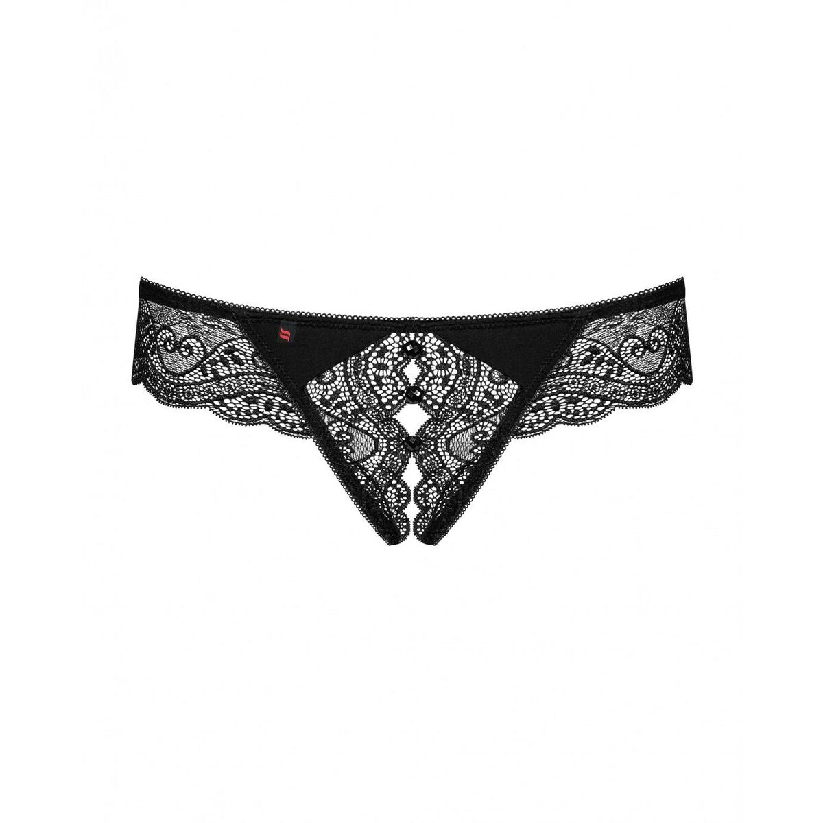 Tanga Obsessive Miamor Nero Pizzo L/XL 5 M0401097_3