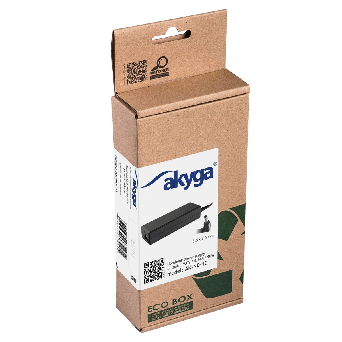Caricabatterie Portatile Akyga AK-ND-10 90 W 7 S9129079_5