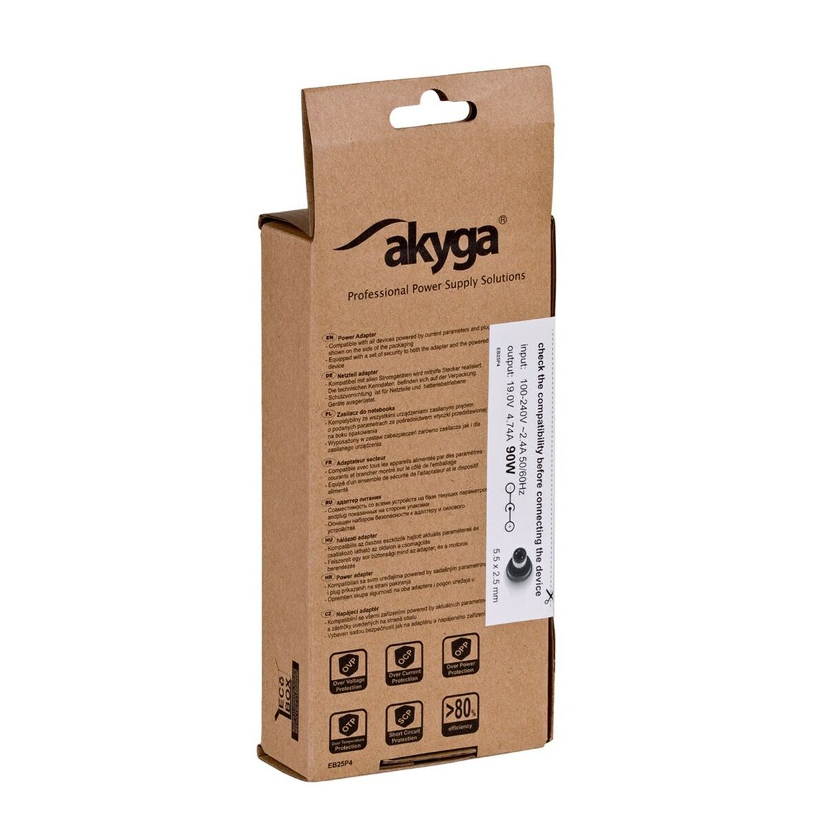 Caricabatterie Portatile Akyga AK-ND-10 90 W 8 S9129079_6