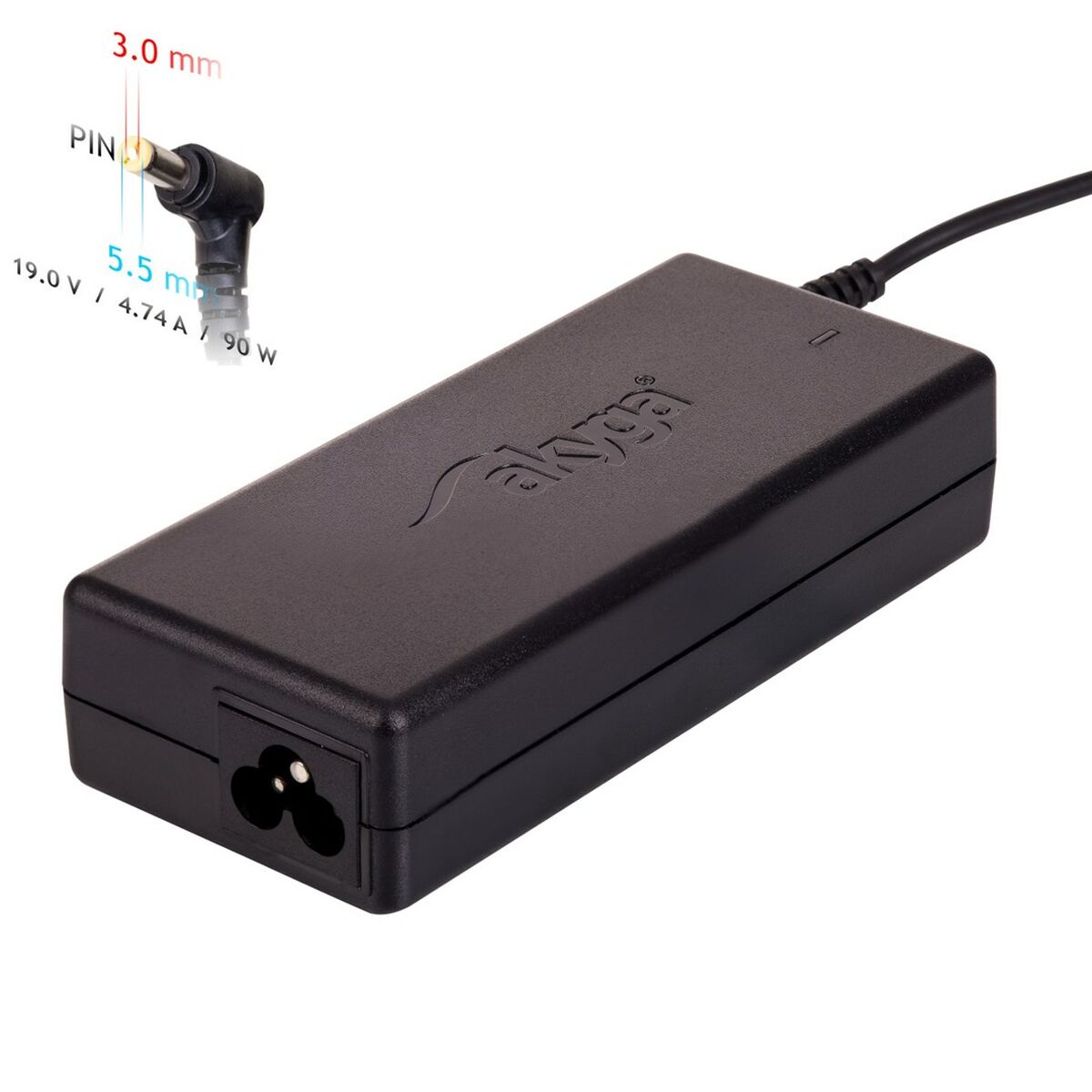 Caricabatterie Portatile Akyga AK-ND-27 90 W 2 S9129089_0