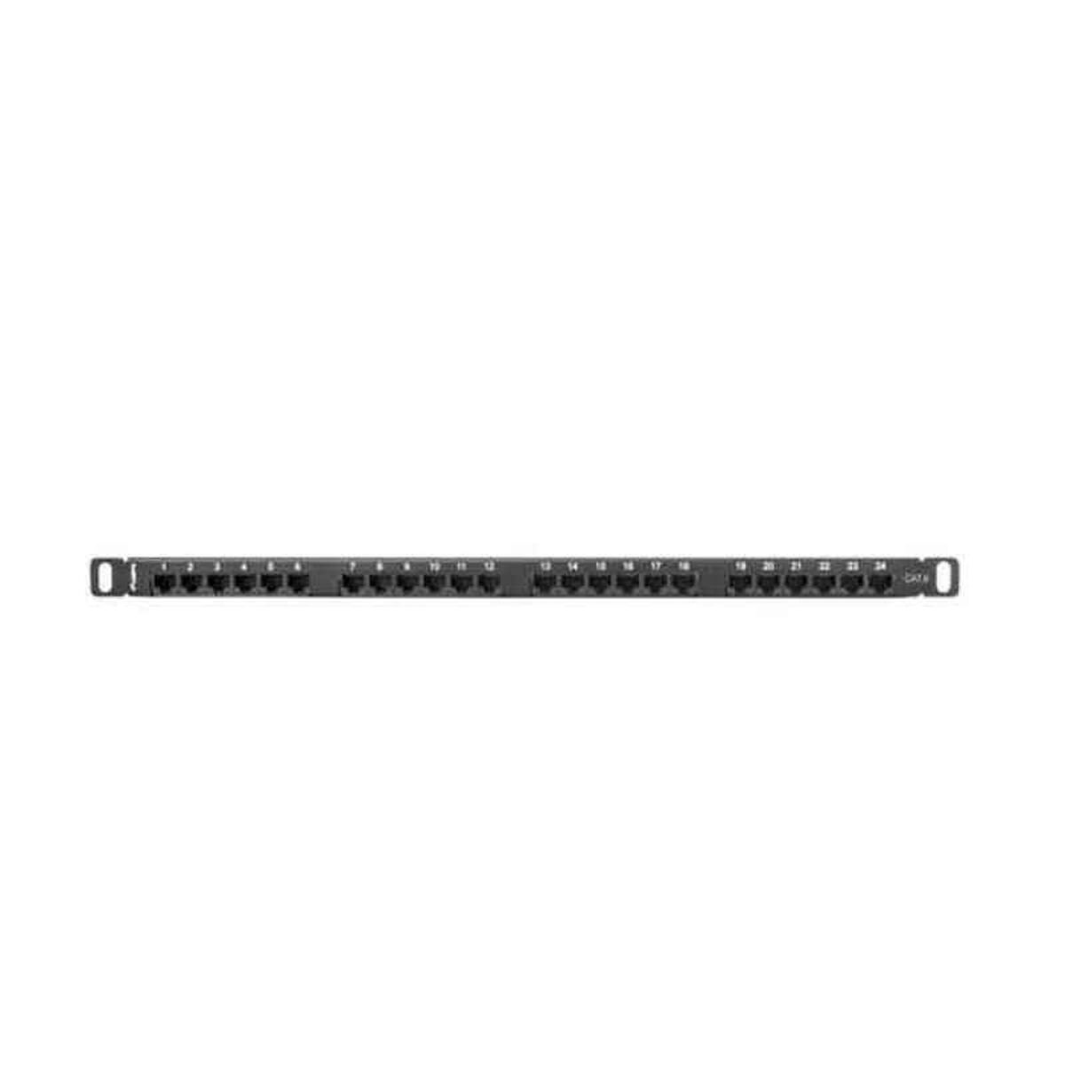 Patch Panel 24 Porte UTP Categoria 6 Lanberg PPU6-0024-B 2 S5604258_0