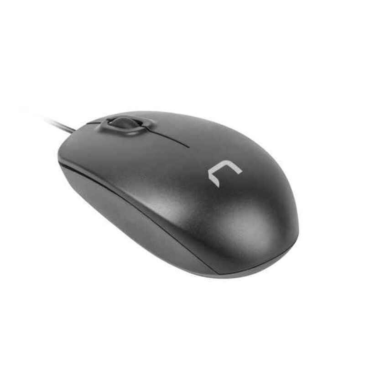 Mouse con Cavo e Sensore Ottico Natec Hawk 1000 DPI Nero 2 S5604460_0