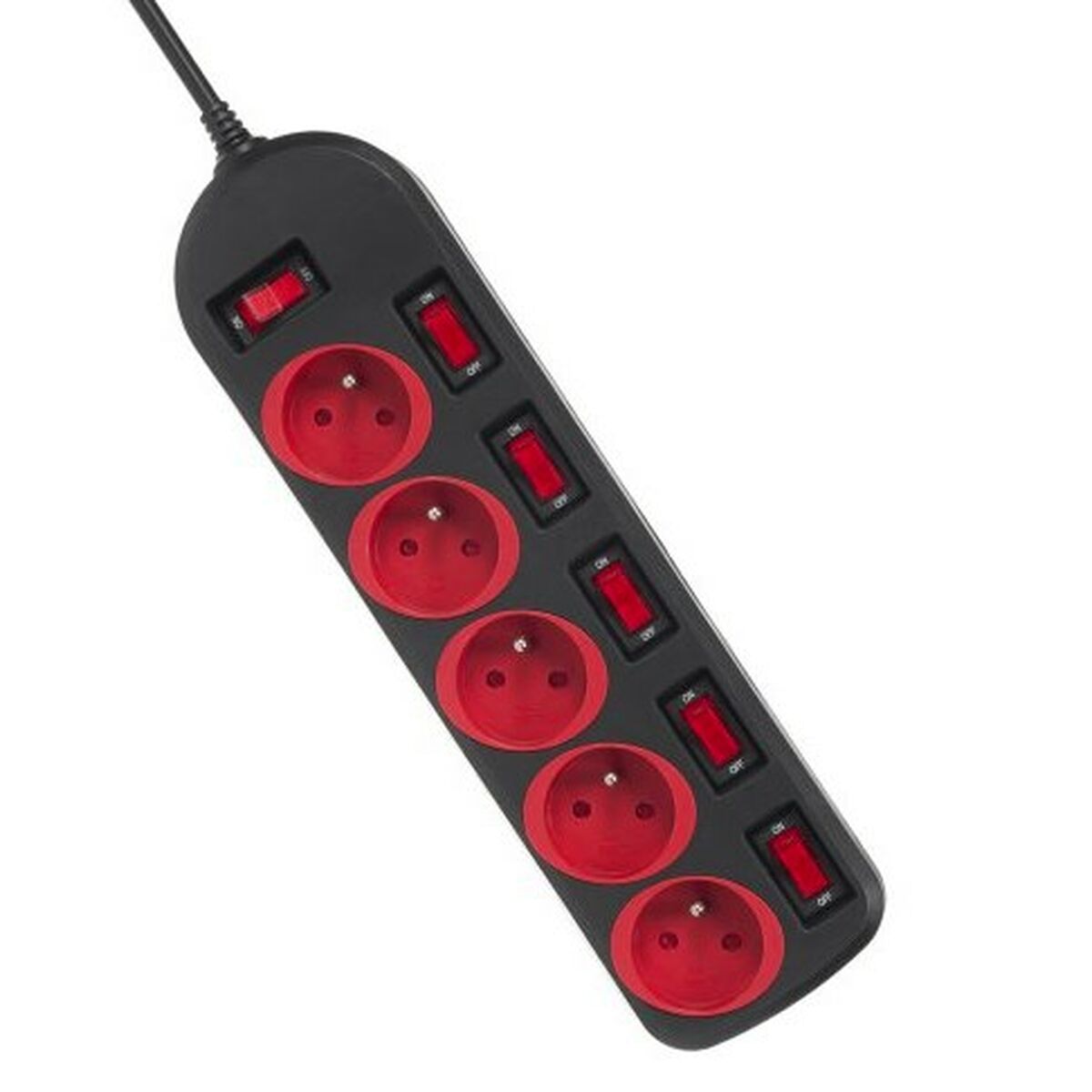 Multipresa 5 Prese con Interruttore MacLean MCE204 (1,5 m) 5 S9138794_3