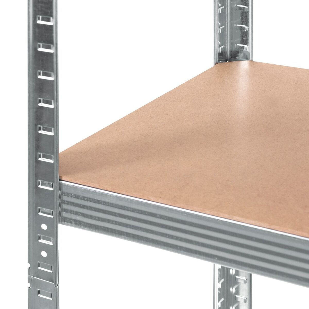 Scaffale Greenblue GB378 180 x 90 x 40 cm Grigio acciaio galvanizzato Legno MDF 75 Kg 3 S9132399_1