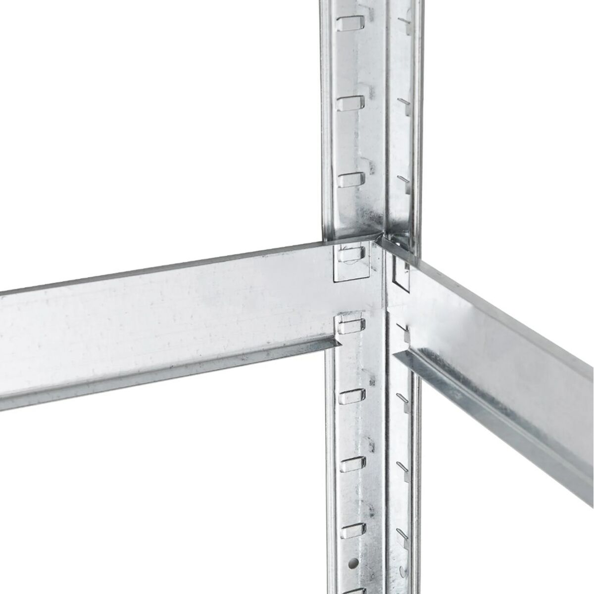 Scaffale Greenblue GB378 180 x 90 x 40 cm Grigio acciaio galvanizzato Legno MDF 75 Kg 6 S9132399_4