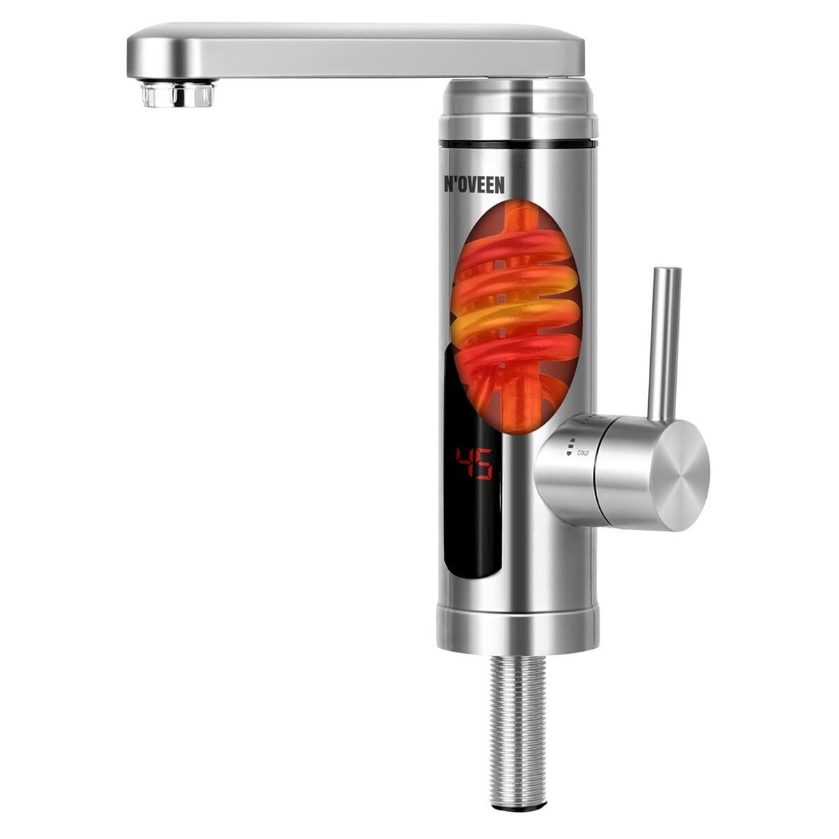 Portabottiglie N'oveen IWH560 Acciaio inossidabile 18,5 x 14,5 x 6 cm 3 S9100313_1