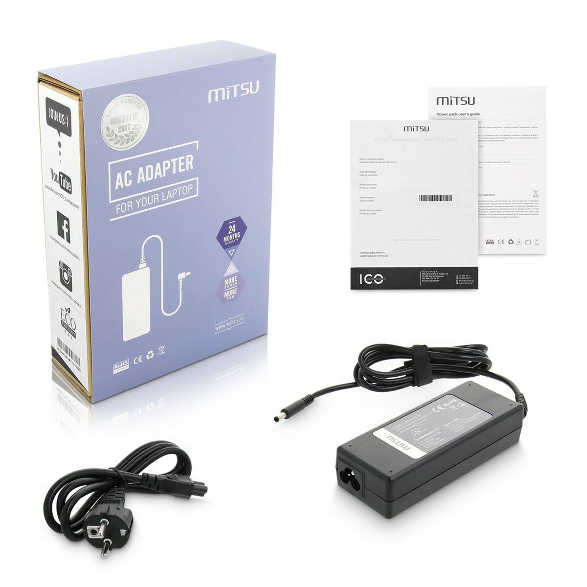 Caricabatterie Portatile Mitsu 5ZM013 90 W 2 S9129533_0