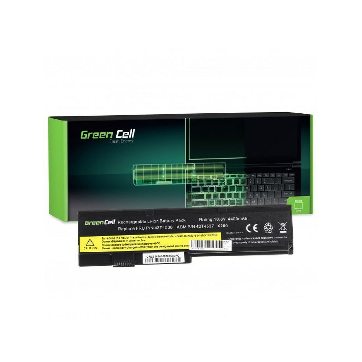 Batteria per Laptop Green Cell LE16 Nero 4400 mAh 2 S9132789_0
